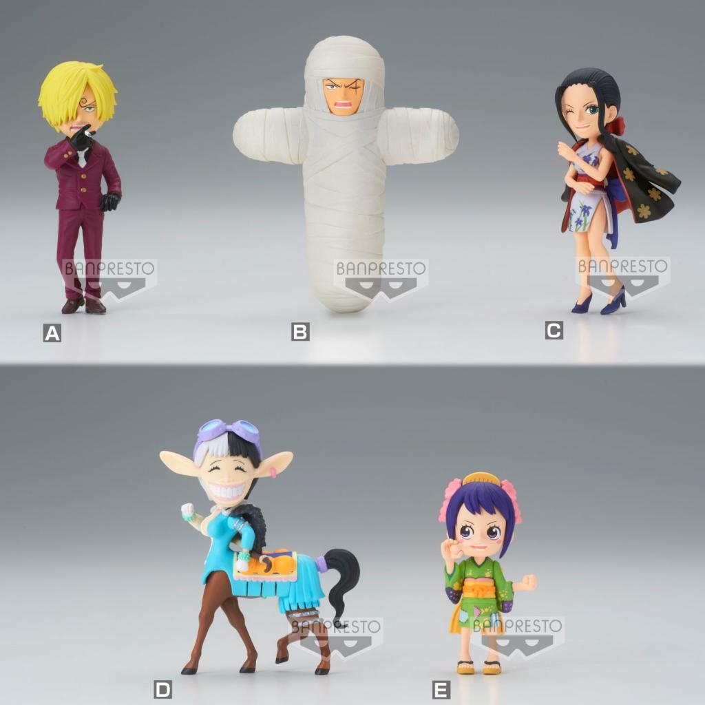 ONE PIECE - WCF Wanokuni Onigashima 5 - Assortiments 12 Figurines 7cm - 6
