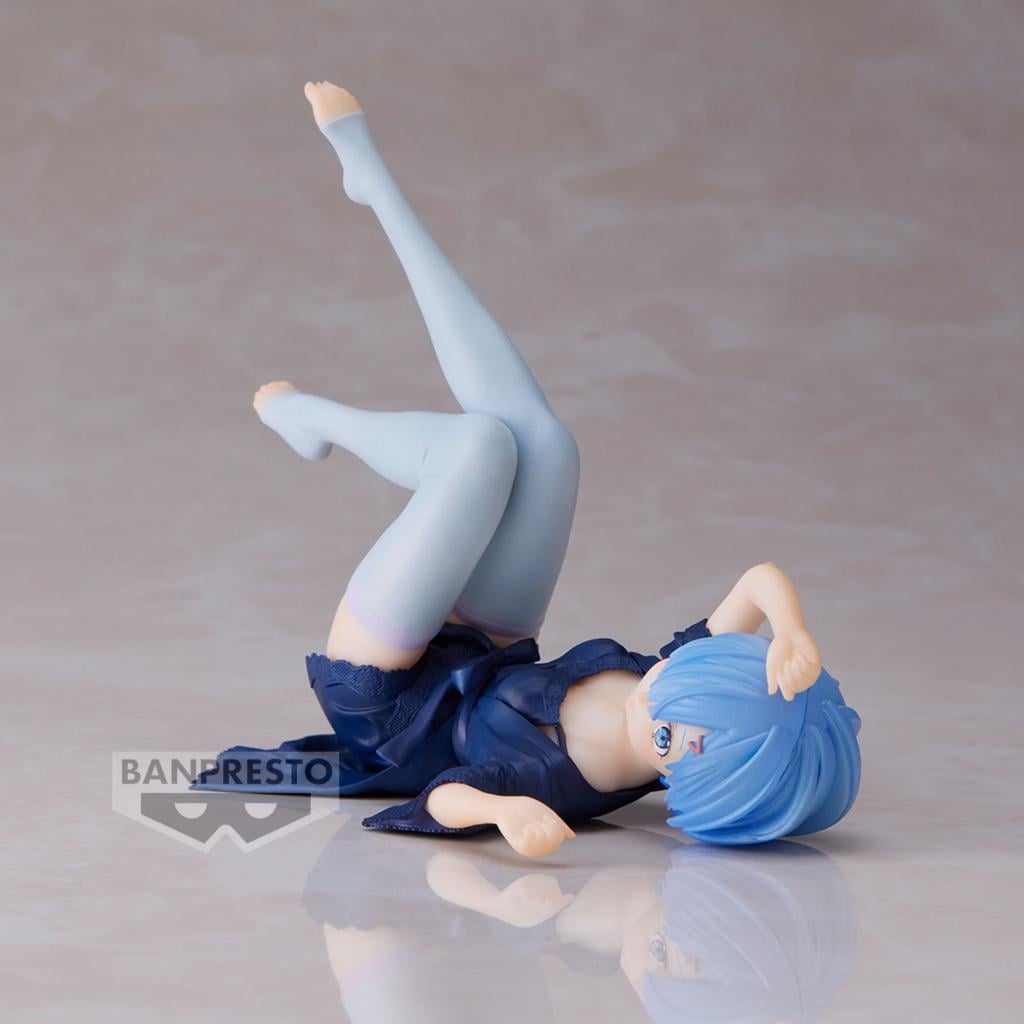 RE ZERO - Rem - Figurine Relax Time 10cm - 5