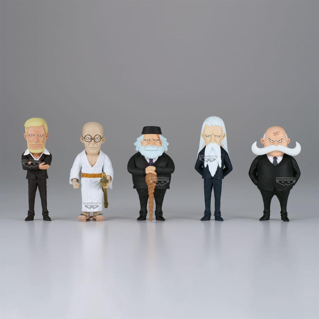 ONE PIECE - WCF Five Elders - Assortiments 12 Figurine 7cm - 2