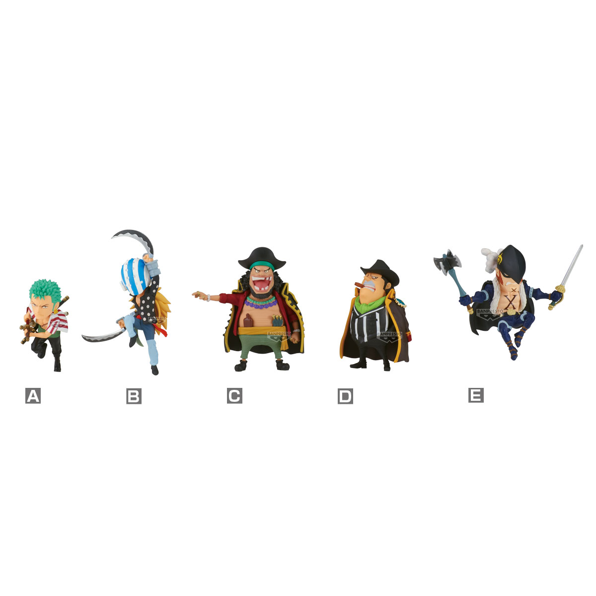 ONE PIECE - WCF Sabaody Island - Assortiments 12 Figurine 6cm