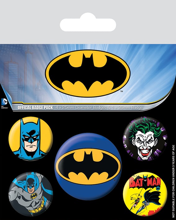 BATMAN - Characters - Pack 5 badges_IMAGE_1