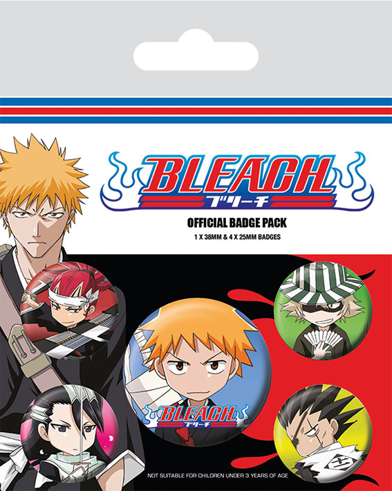 BLEACH - Chibi Characters - Pack 5 badges_IMAGE_1