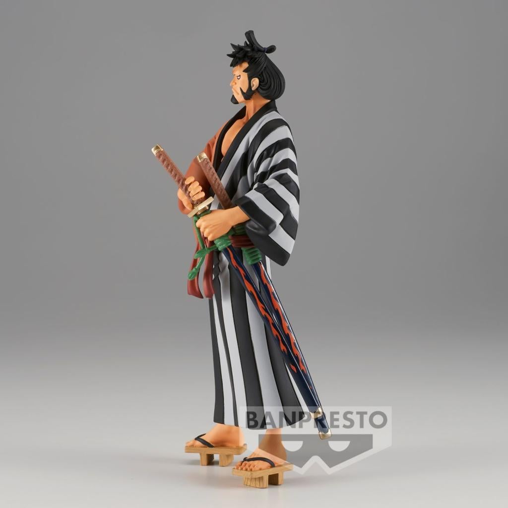ONE PIECE - Kin'Emon - Figurine DXF-The Grandline Men 17cm - 4