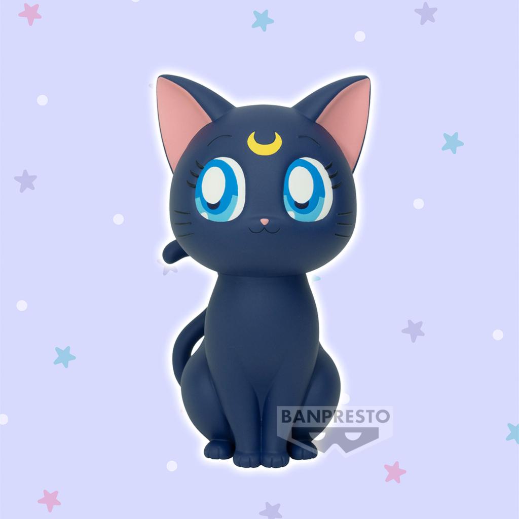 SAILOR MOON COSMOS THE MOVIE - Luna - Figurine Sofvimates 15cm - 2