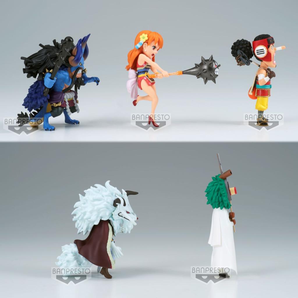 ONE PIECE - WCF Wanokuni Onigashima 8 - Assortiments 12 Figurines 7cm - 3