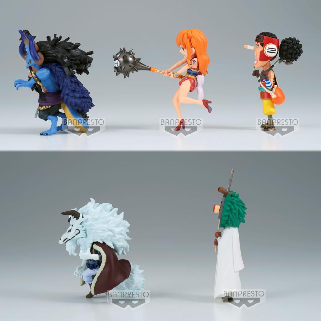 ONE PIECE - WCF Wanokuni Onigashima 8 - Assortiments 12 Figurines 7cm - 4