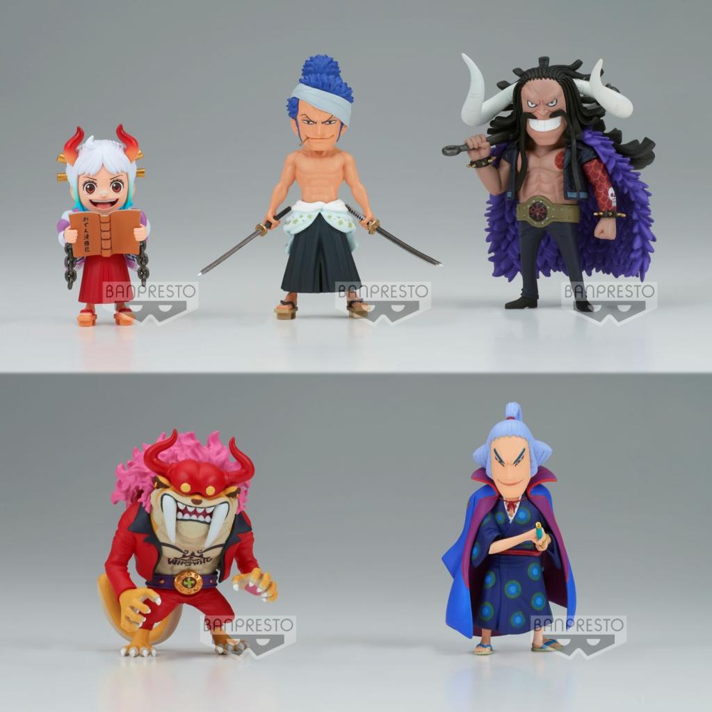 ONE PIECE - WCF Wanokuni Onigashima 9 - Assortiments 12 Figurines 7cm - 2