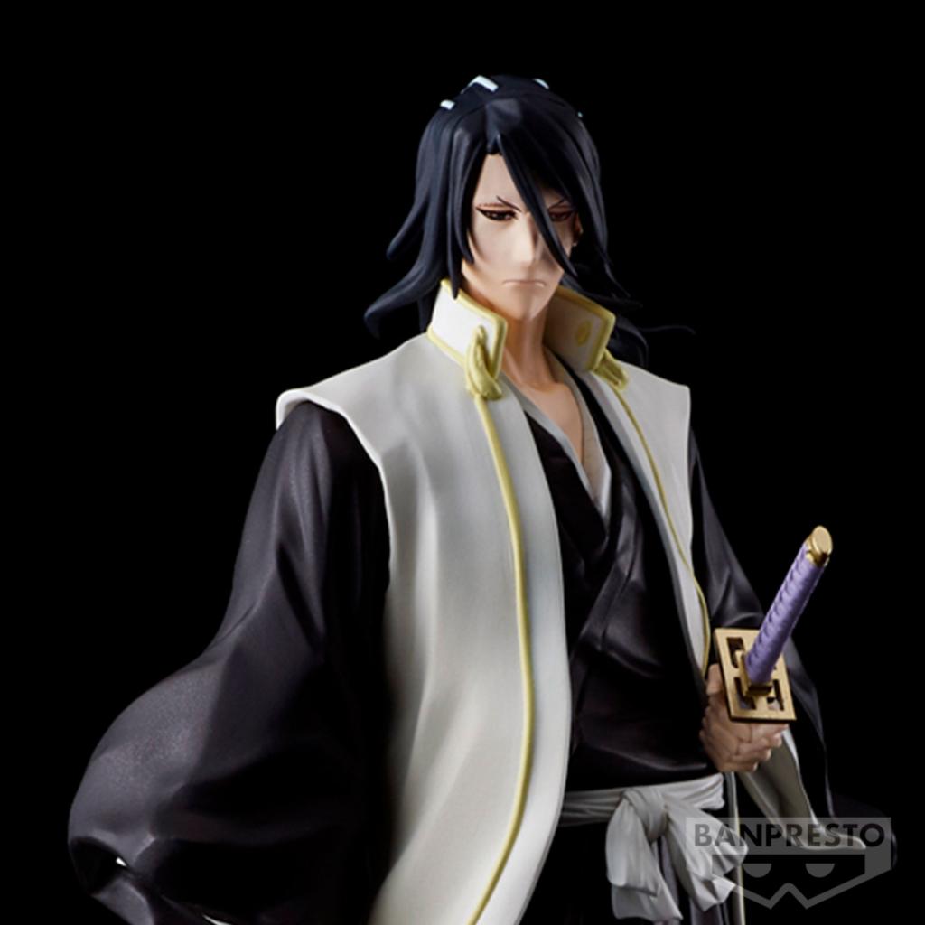 BLEACH Byakuya Kuchiki Figure Solid And Souls 17cm
