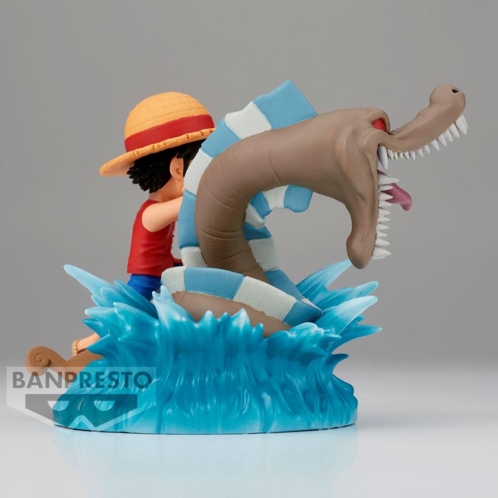 ONE PIECE - Monkey.D.Luffy - Figurine WCF-Log Stories 7cm - 3