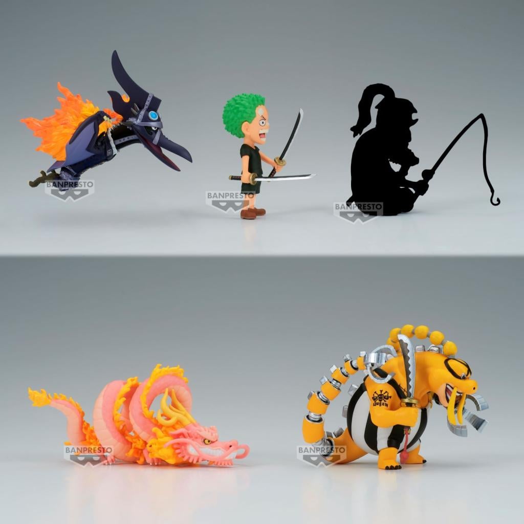 ONE PIECE - WCF Wanokuni Onigashima 10 - Assortiments 12 Figurine 7cm - 3