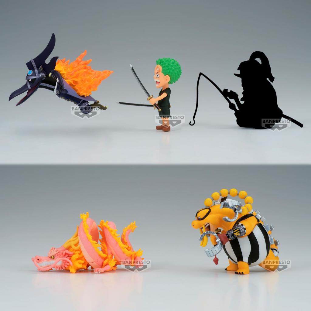 ONE PIECE - WCF Wanokuni Onigashima 10 - Assortiments 12 Figurine 7cm - 5