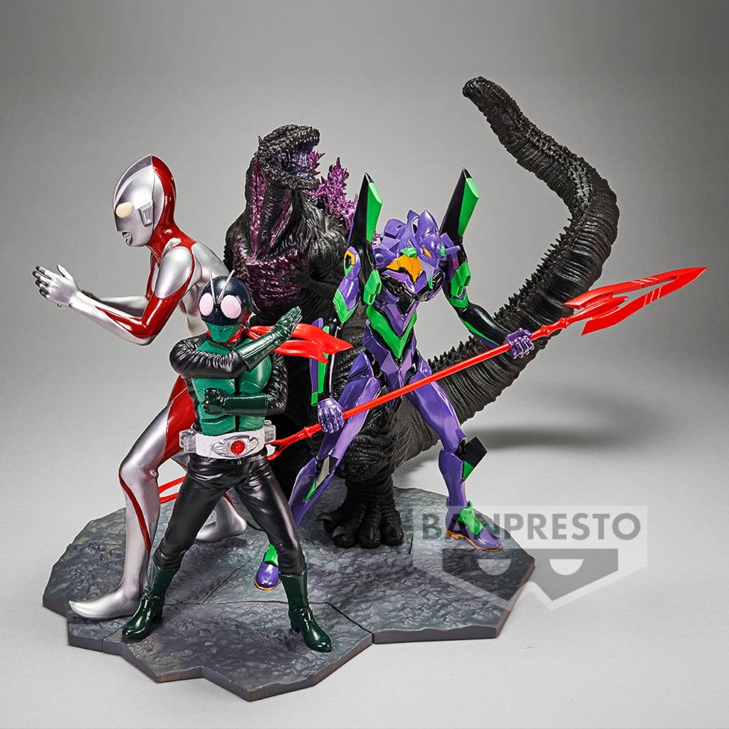 GODZILLA - Godzilla -Fig. Shin Japan Heroes Universe Art Vignette 14cm - 6