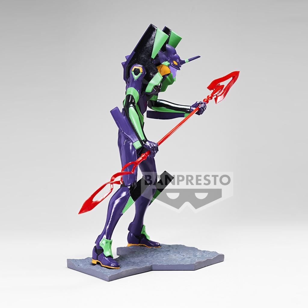 EVANGELION - EVA-01 -Fig. Shin Japan Heroes Universe Art Vignette 12cm - 3