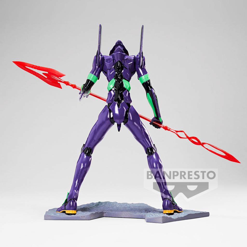 EVANGELION - EVA-01 -Fig. Shin Japan Heroes Universe Art Vignette 12cm - 5