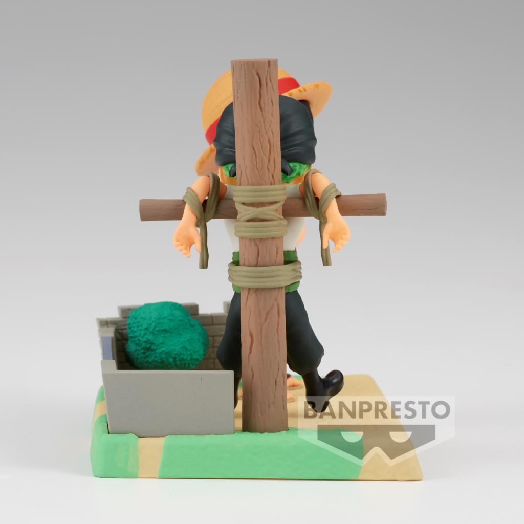 ONE PIECE - Luffy & Zoro - Figurine WCF-Log Stories 7cm - 5