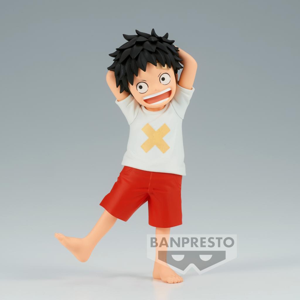 ONE PIECE FILM RED - Monkey.D.Luffy Enfant -Fig DXF-The Grandline 12cm - 2