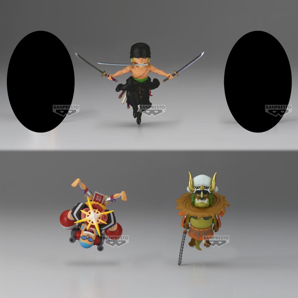 ONE PIECE - WCF Wanokuni Onigashima 11 - Assortiments 12 Figurine 7cm - 2