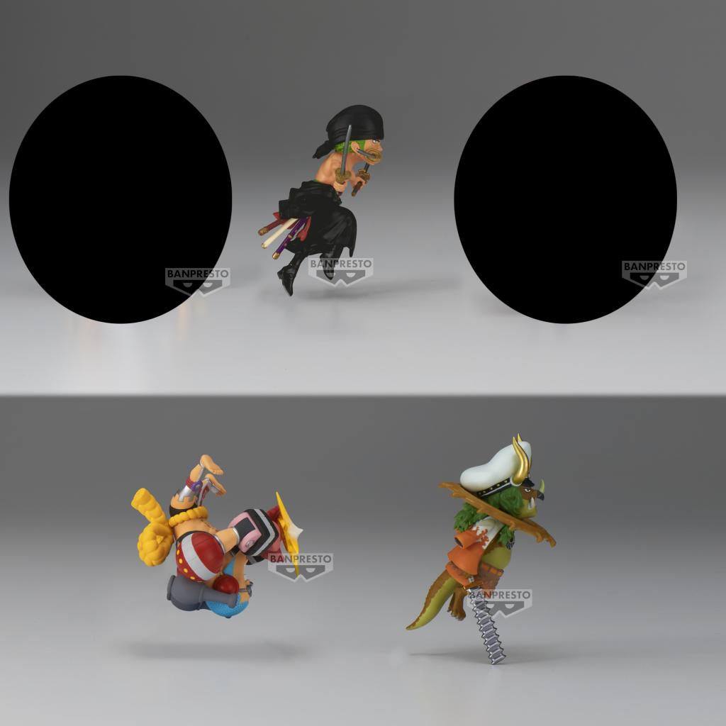 ONE PIECE - WCF Wanokuni Onigashima 11 - Assortiments 12 Figurine 7cm - 3