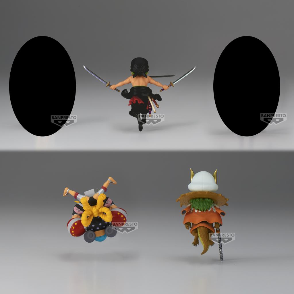 ONE PIECE - WCF Wanokuni Onigashima 11 - Assortiments 12 Figurine 7cm - 5