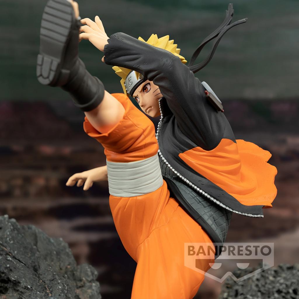 NARUTO SHIPPUDEN - Naruto Uzumaki - Figure Vibration Stars 14cm - 6