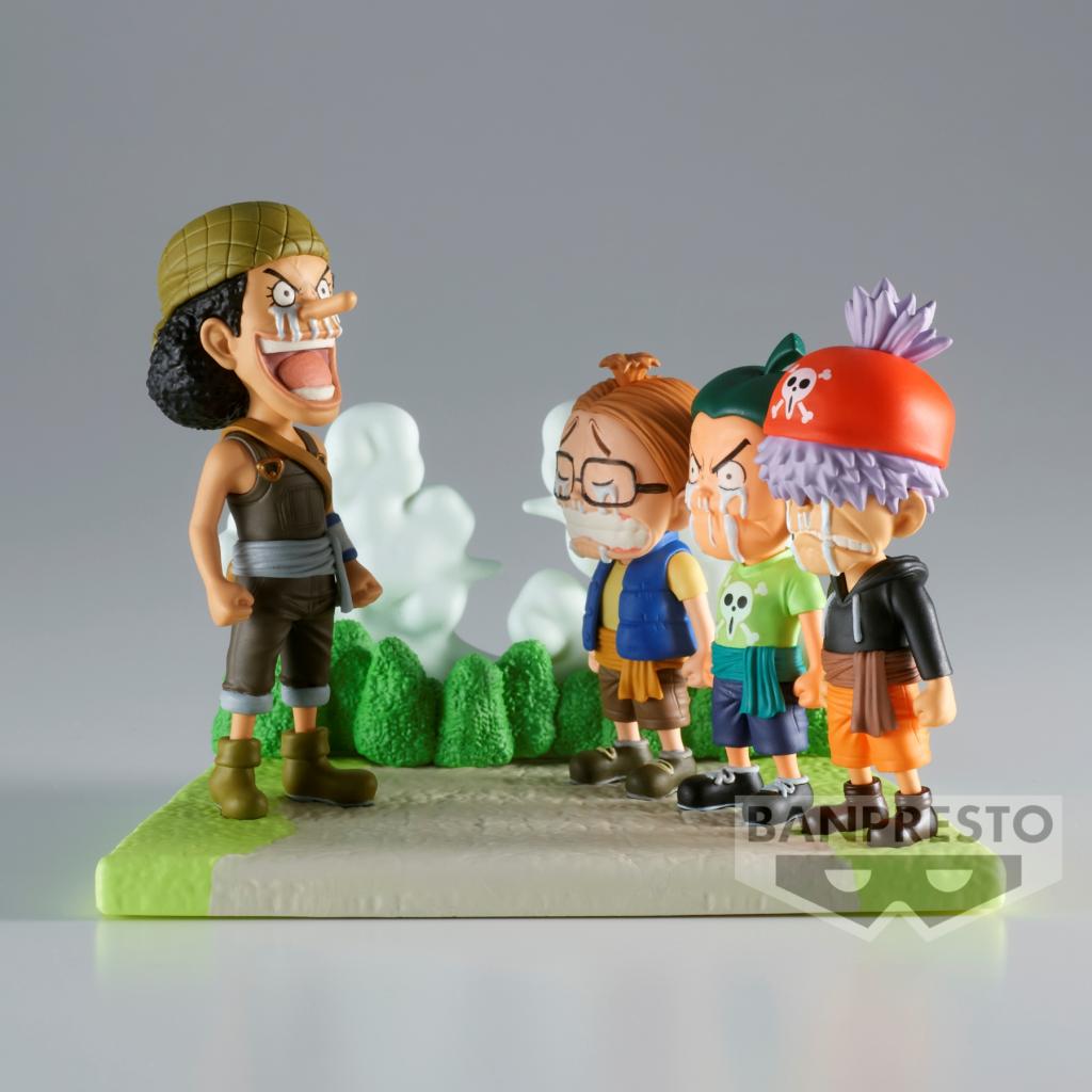 ONE PIECE - Usopp Pirates - Figure WCF-Log Stories 7cm - 5