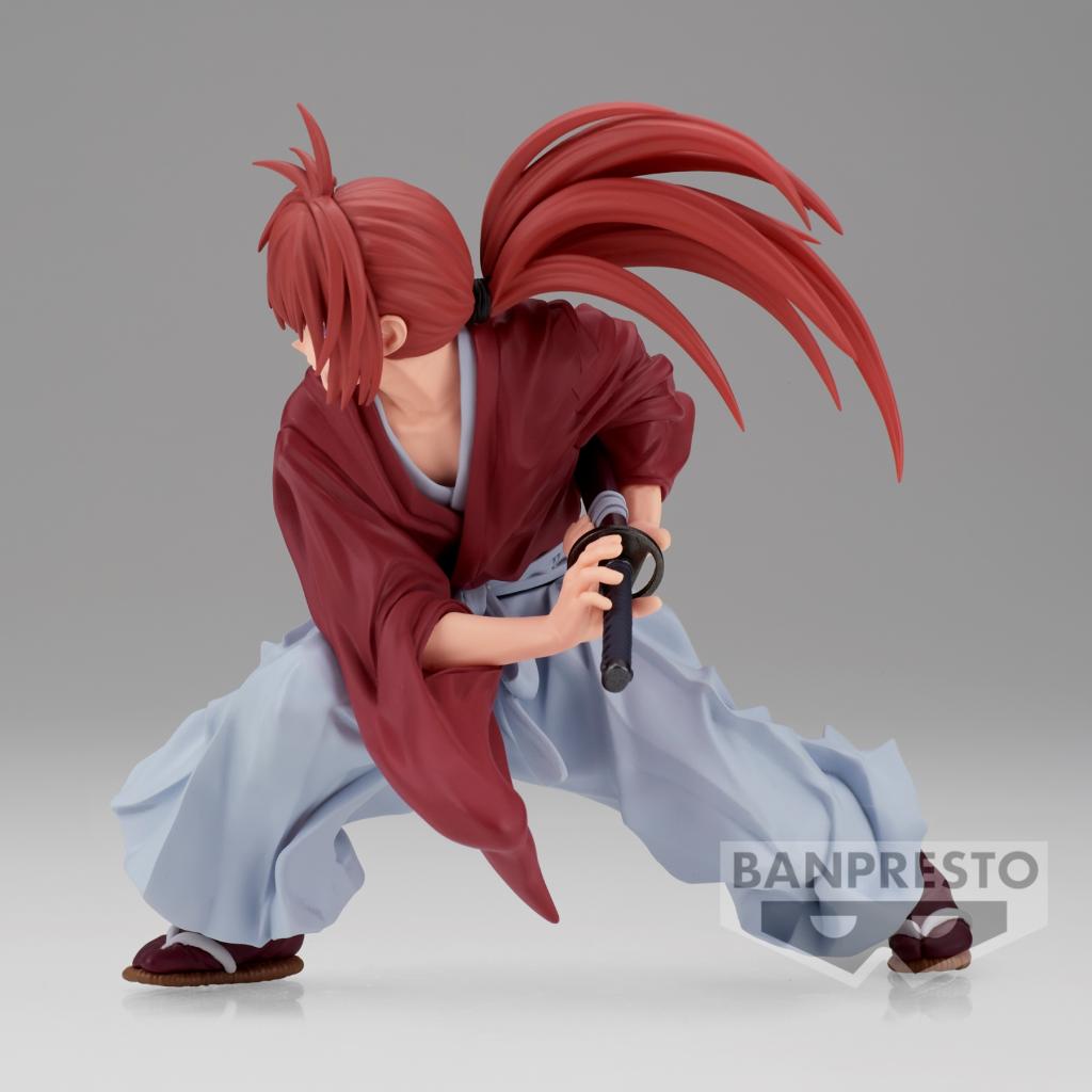 KENSHIN LE VAGABOND - Kenshin Himura - Figurine Vibration Stars 12cm - 4