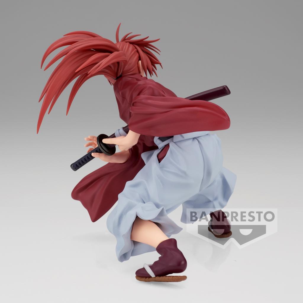 KENSHIN LE VAGABOND - Kenshin Himura - Figurine Vibration Stars 12cm - 5