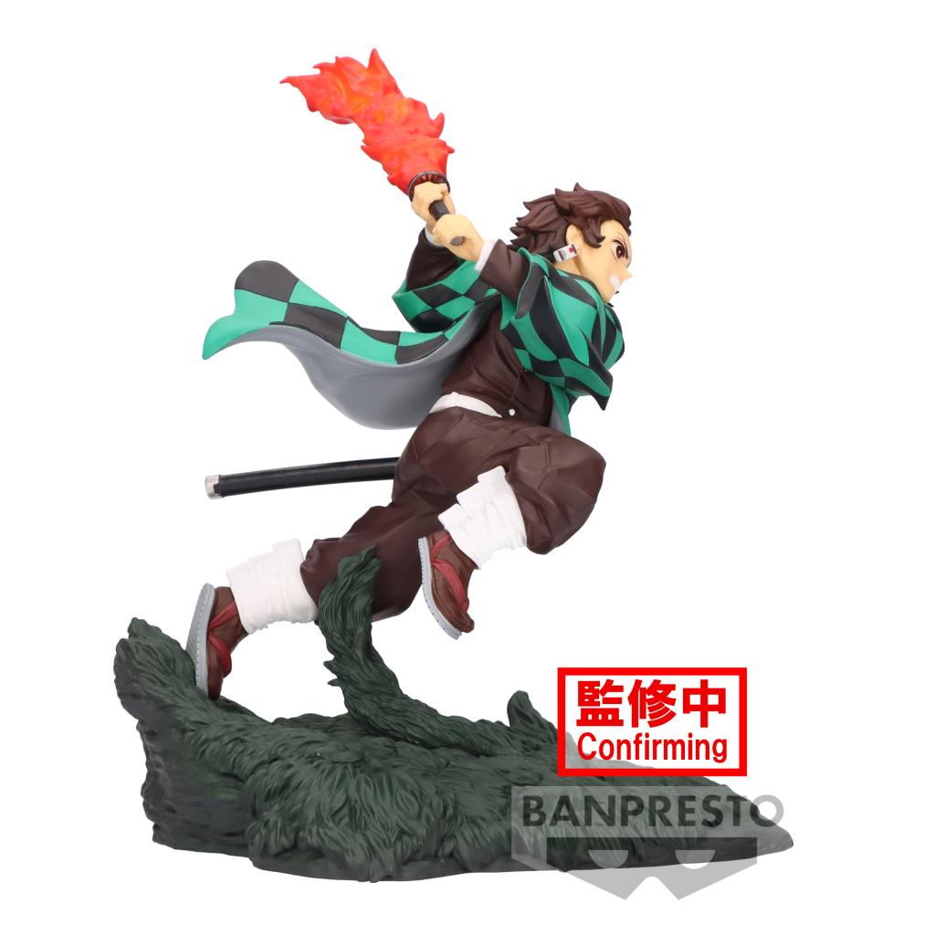 DEMON SLAYER - Tanjiro Kamado - Figurine Combination Battle 1/2 9cm - 2