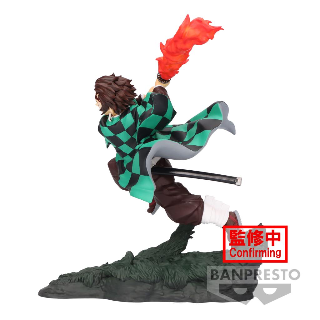DEMON SLAYER - Tanjiro Kamado - Figurine Combination Battle 1/2 9cm - 3