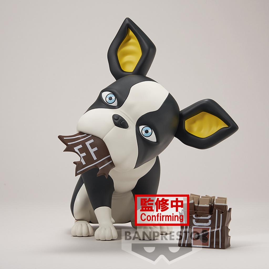 JOJO BIZARRE ADVENTURE PAT 3 - Iggy - Figurine Sofvimates 15cm - 2