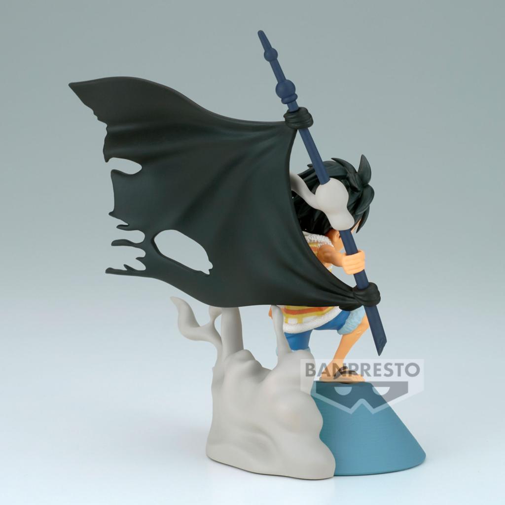 ONE PIECE - Monkey D. Luffy - Figurine WCF-Log Stories 8cm - 3