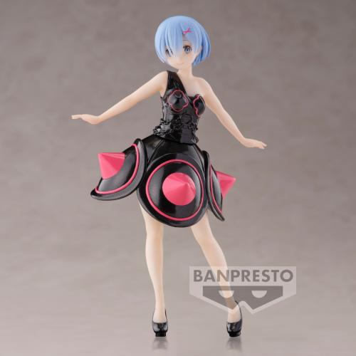 Banpresto Rem – Re:Zero – Figura Collezionabile 20 Cm In PVC, Licenza Ufficiale, Base Inclusa