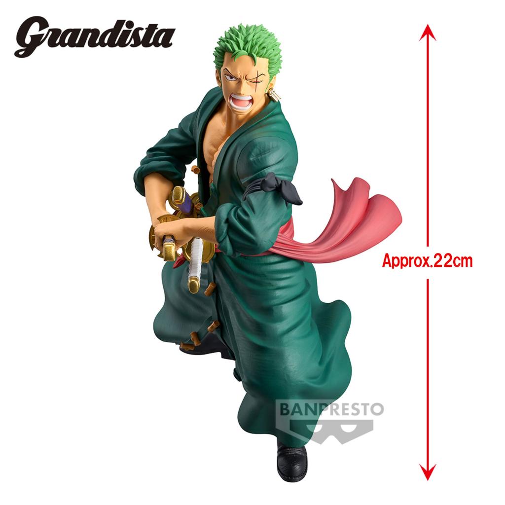ONE PIECE - Roronoa Zoro - Figurine Grandista 22cm - 2