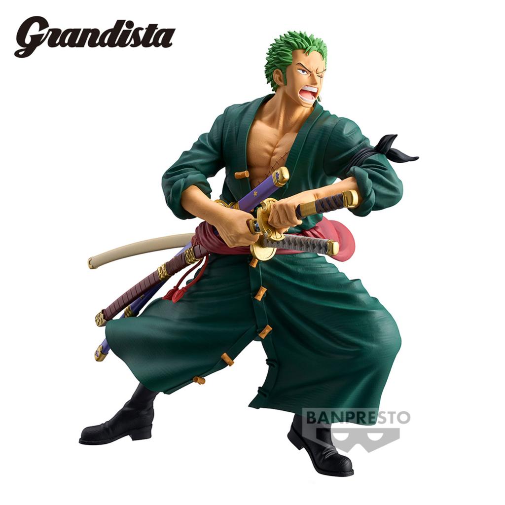 ONE PIECE - Roronoa Zoro - Figurine Grandista 22cm - 3