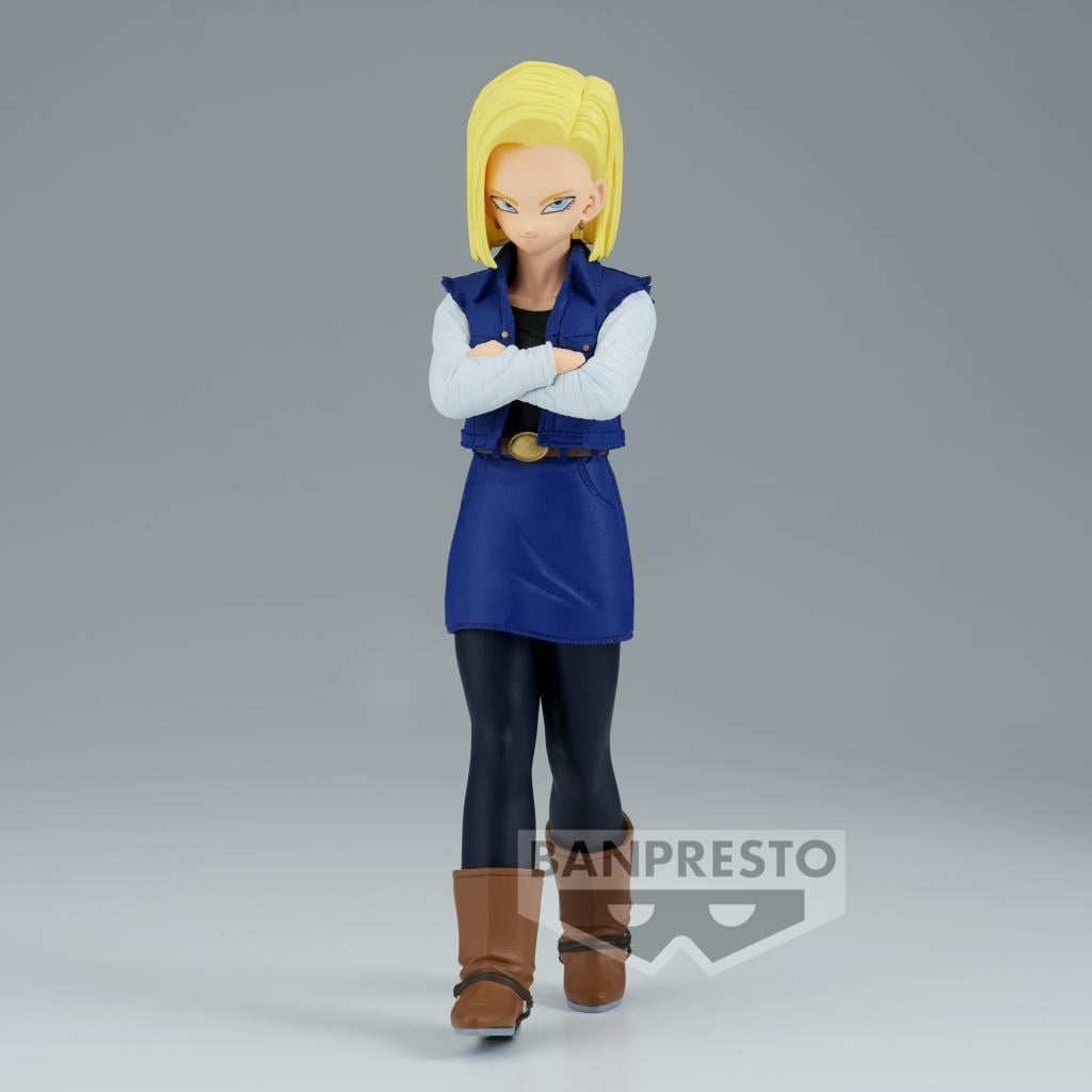 DRAGON BALL Z - C-18 - Figurine Solid Edge Works 17cm - 2