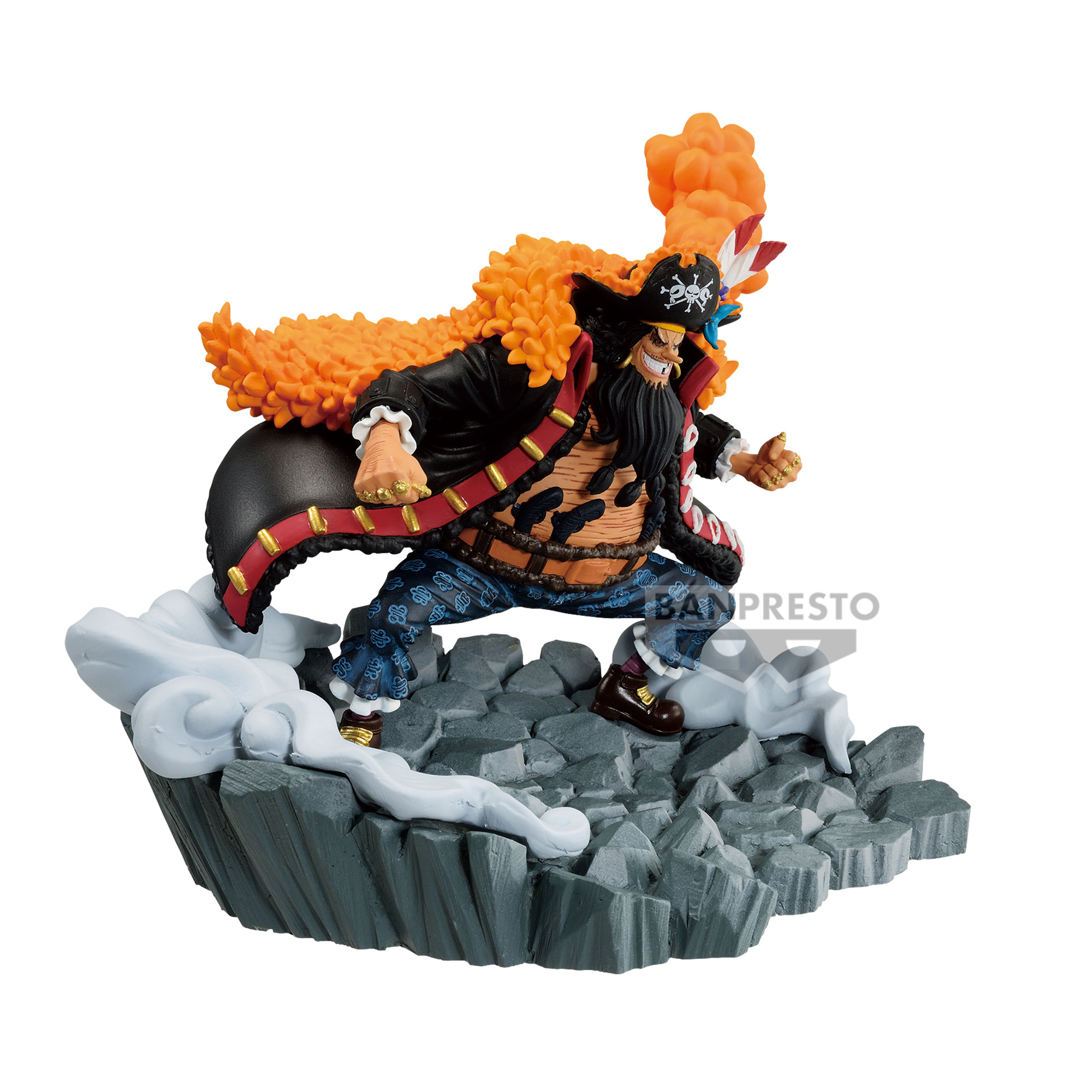 ONE PIECE - Marshal D Teach - Figurine Senkozekkei 2/2 8cm