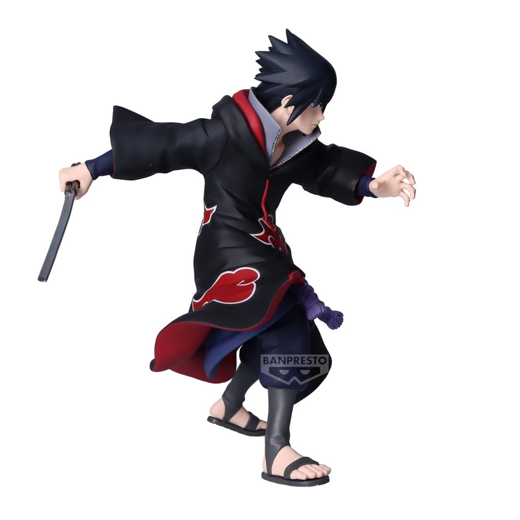 BANPRESTO Naruto Shippuden - Uchiha Sasuke Figur 13cm Vibration Stars Serie