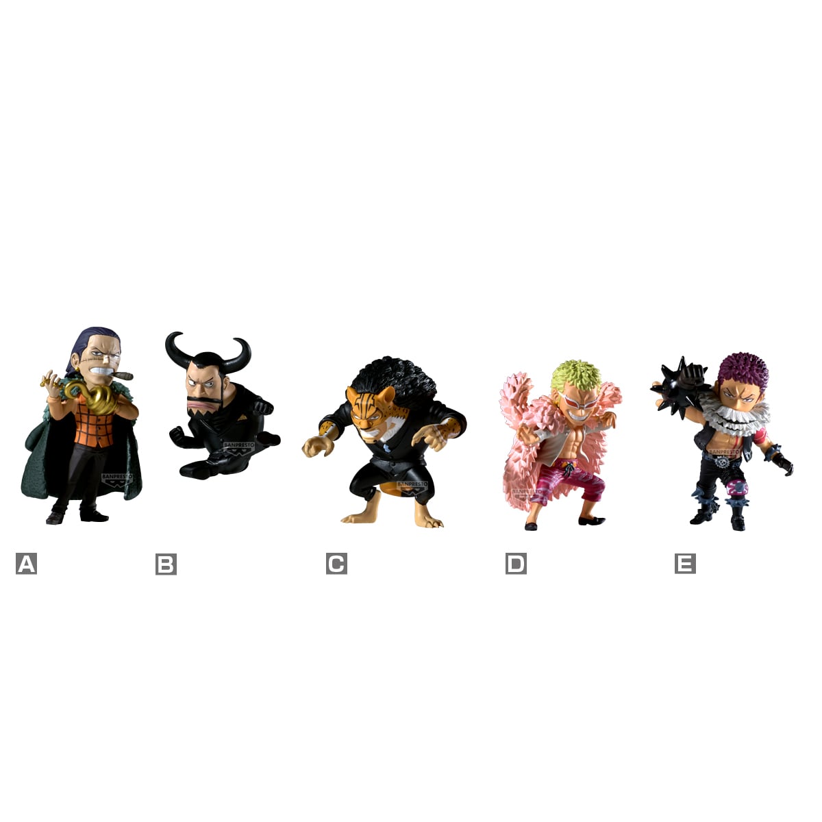 ONE PIECE - WCF Rival - Assortiments 12 Figurine 7cm