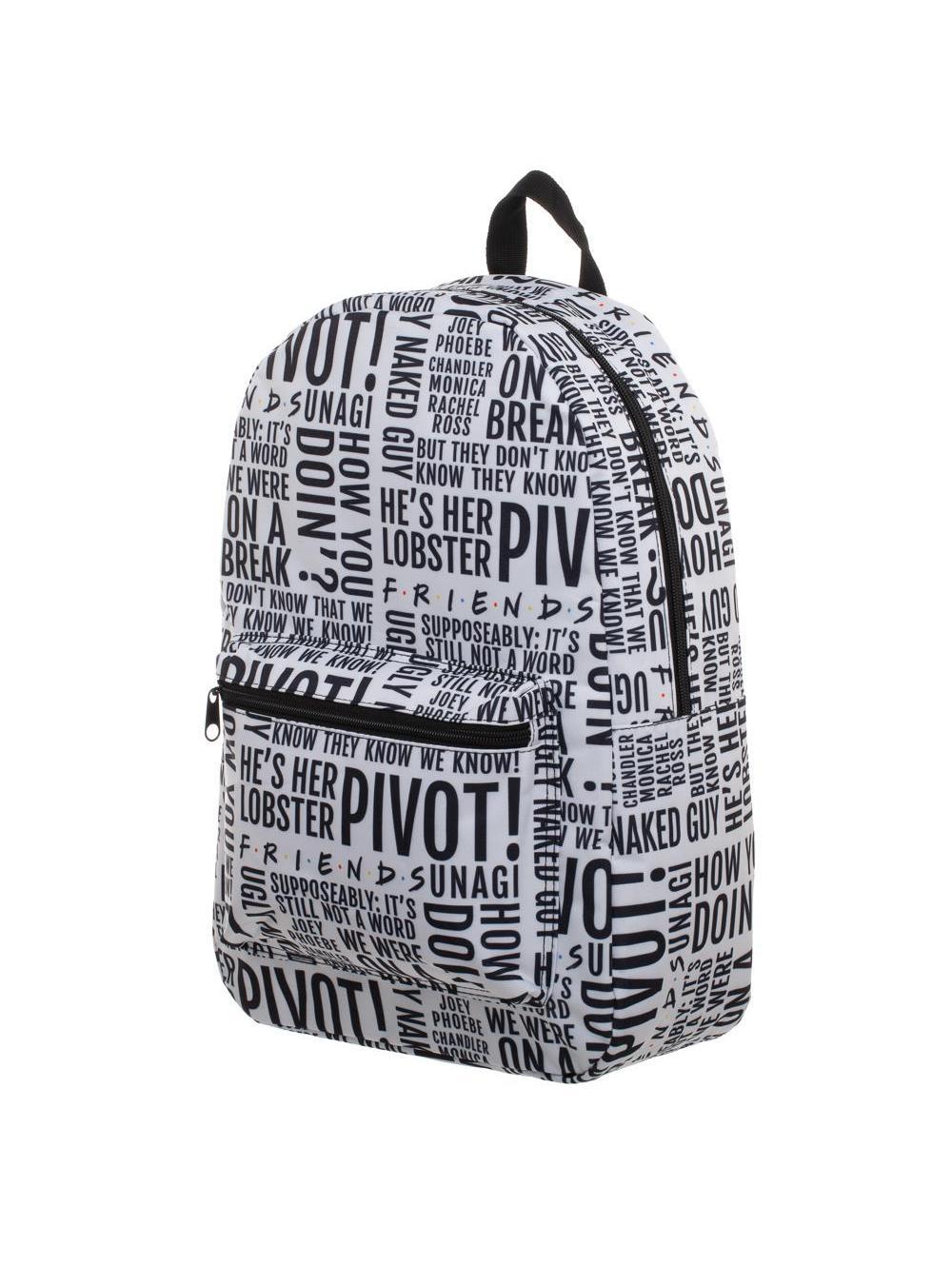 friends quotes mini backpack Loungefly TV Series AOP Chibi Character | Women's Shoulder Bag There is Rachael FRIENDS | Bags | Friends