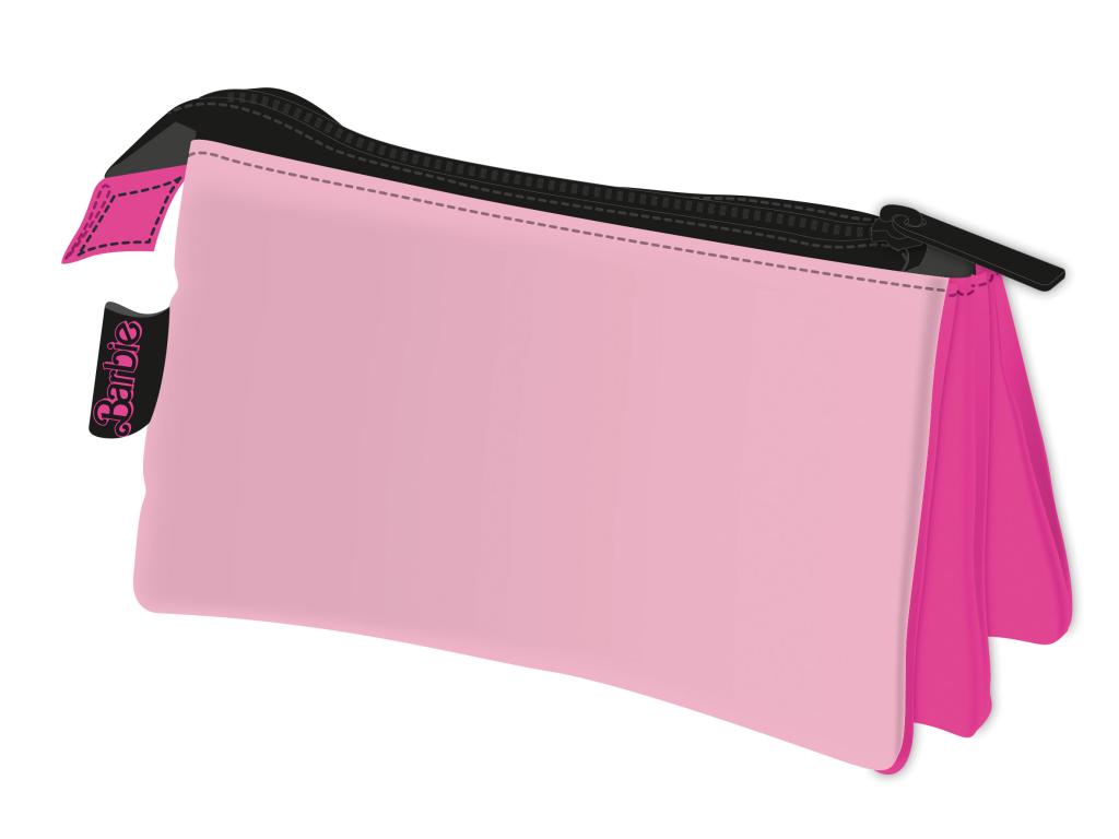 BARBIE - Logo - Trousse Triple - 2