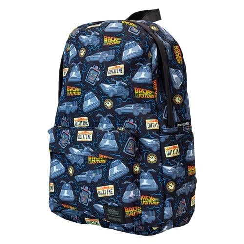 BACK TO THE FUTURE - 40th Anniversary - Nylon Backpack LoungeFly - 2