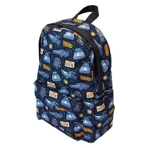 BACK TO THE FUTURE - 40th Anniversary - Nylon Backpack LoungeFly - 5
