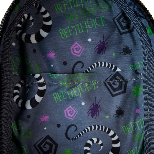BEETLEJUICE - Here Lies Betelgeuse - Mini Sac à Dos Plumier LoungeFly - 4
