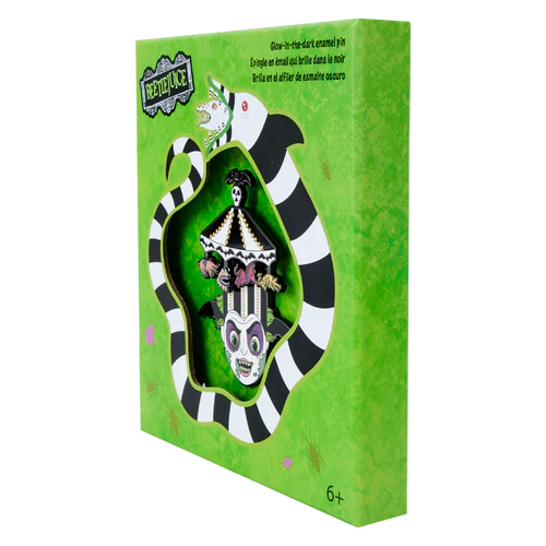 BEETLEJUICE - Carousel Hat Sliding - Pins 8cm Loungefly - 2