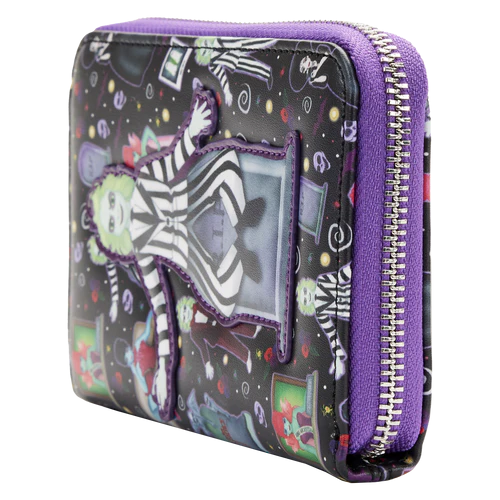 WARNER BROS - Beetlejuice - Portefeuille LoungeFly 