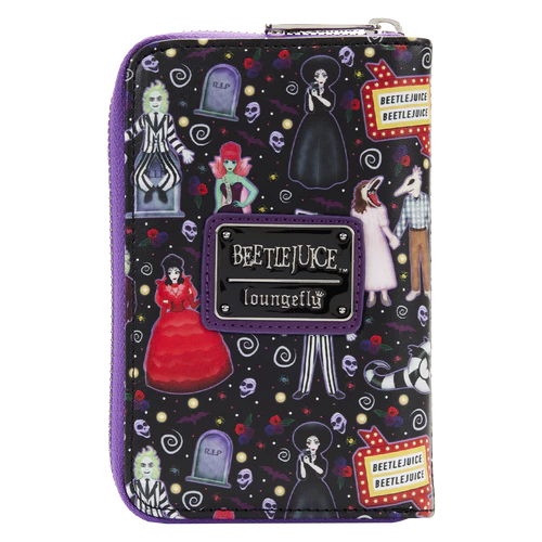 WARNER BROS - Beetlejuice - Portefeuille LoungeFly 