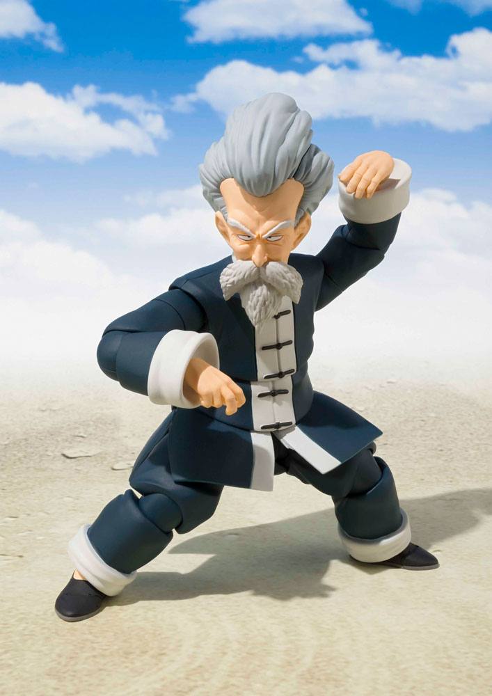 Bandai Tamashii Nations - S.H.Figuarts Jackie Chun (Maestro Muten) 14cm - Action Figure Dragon Ball