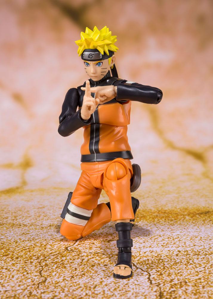 NARUTO Naruto Uzumaki Figurine articulée SH Figuarts 14cm 4573102596062