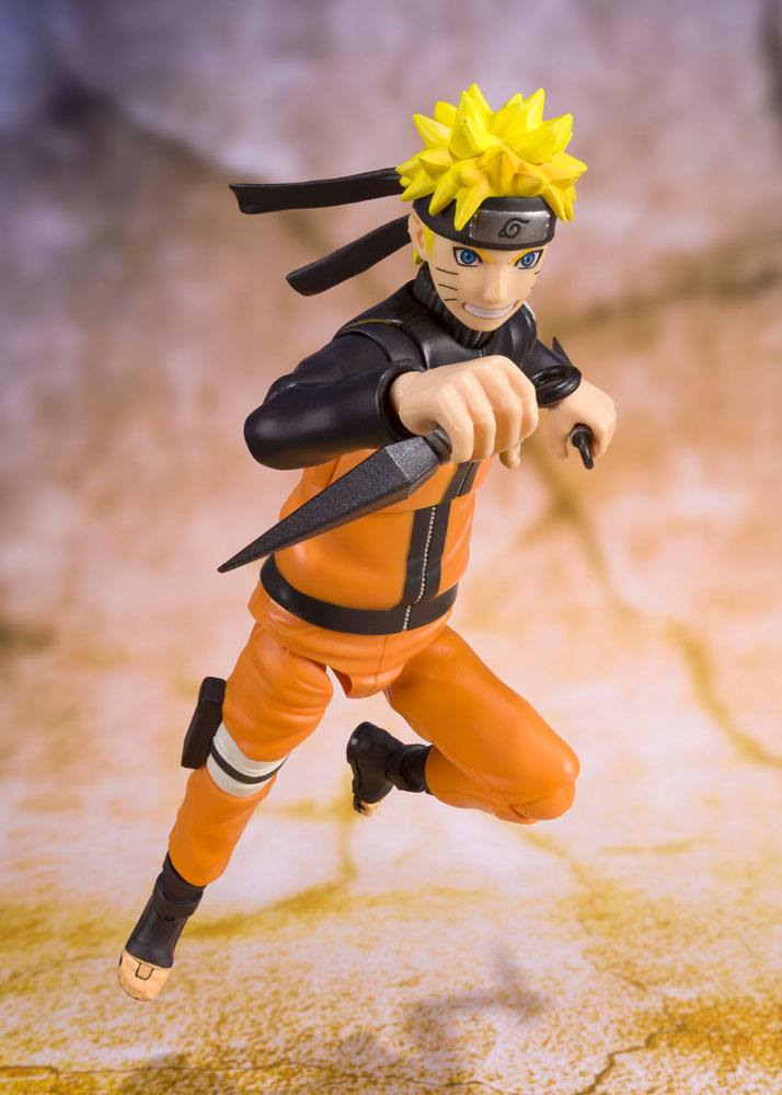 NARUTO Naruto Uzumaki Figurine articulée SH Figuarts 14cm 4573102596062