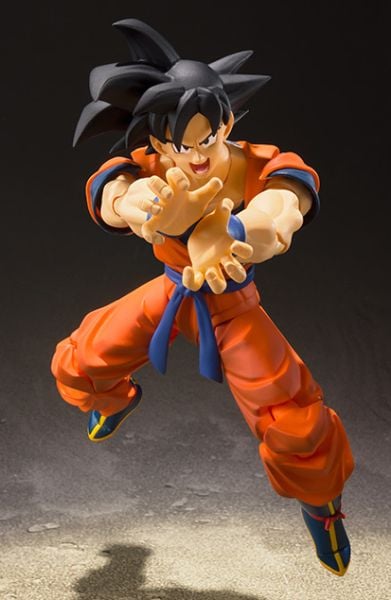DRAGON BALL Z - Son Goku Earth - Statuette S.H. Figuarts 14cm